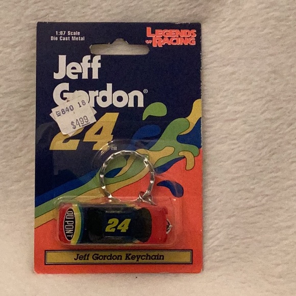 NASCAR Jeff Gordon Collectibles Set of 3 Tin Cards Key Chain Sealed cards - Picture 7 of 10